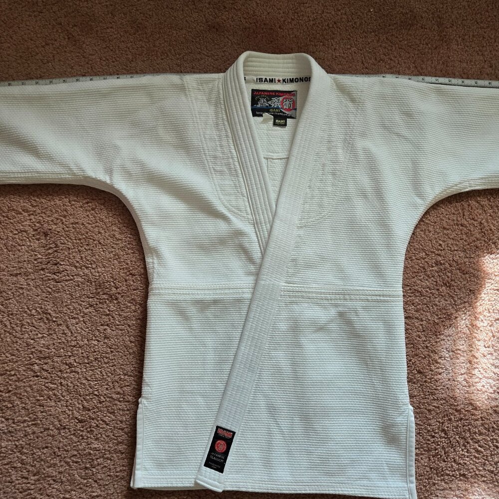 Isami Double Weave Cotton BJJ Gi Size A1 Jacket Only